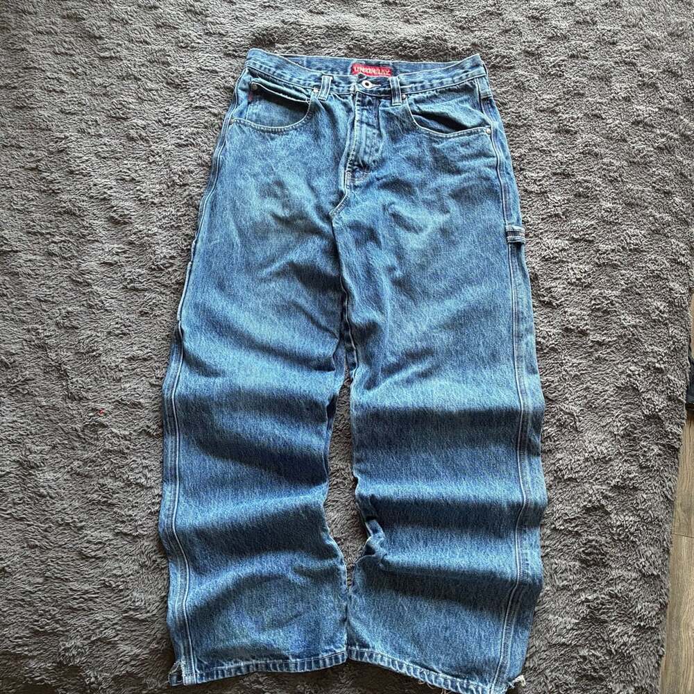 Unionbay Men's Vintage Baggy Loose Fit Carpenter Denim Jeans